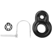Monyance Trailer Hitch Coupler Bike Trailer Coupler Hitch Adapter for Bike \u0026 Trailer(2.87X1.97X0.79Inches)